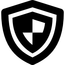 escudo de seguridad icono