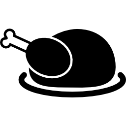 thanksgiving kalkoen icoon