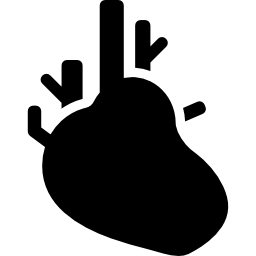 Órgano del corazón icono