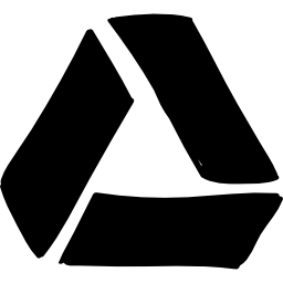 logo di googledrive icona
