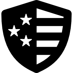 escudo de estados unidos icono