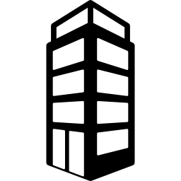 bloque de pisos icono
