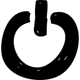 symbol zum herunterfahren icon