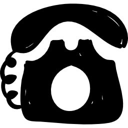 telefono clasico icono