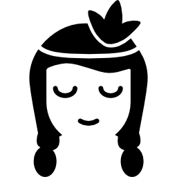 아메리칸 인디언 소녀 icon
