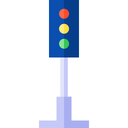 Traffic light icon