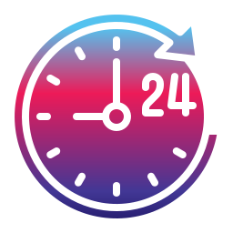 24 godziny ikona