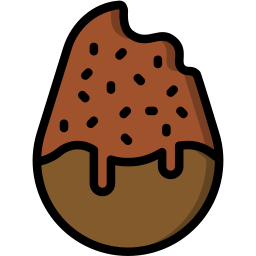 Chocolate egg icon