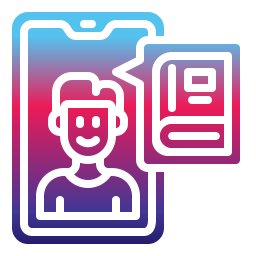 Online learning icon