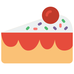 Кусочек торта иконка