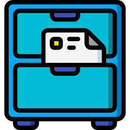 Filing cabinet icon