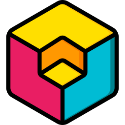 3d cube icon