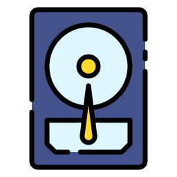 Hard disk drive icon