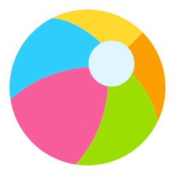 Beach ball icon