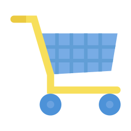 Shopping trolley icon