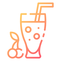 Cherry juice icon