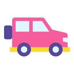 Toy car icon