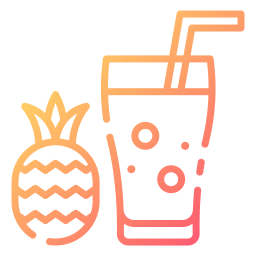 Pineapple juice icon