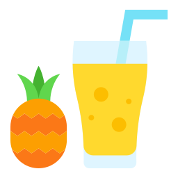 sok ananasowy ikona