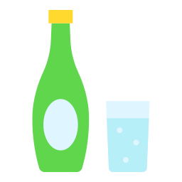 Sparkling water icon