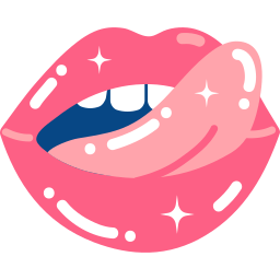 Lips sticker