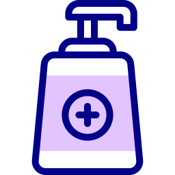 antibakterielles gel icon