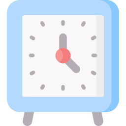 Desk clock icon