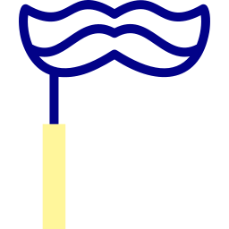 bigode Ícone