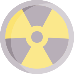radioactief icoon