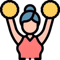 Cheerleader icon