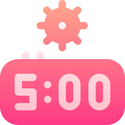 Alarm clock icon