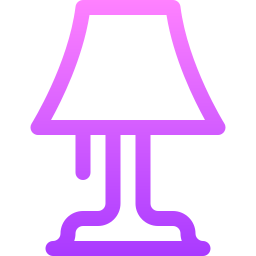 Table lamp icon