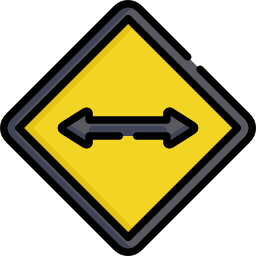 Traffic sign icon