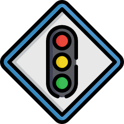 Traffic light icon