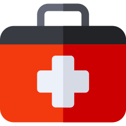 Medical kit icon