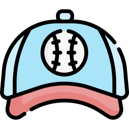 casquette de baseball Icône