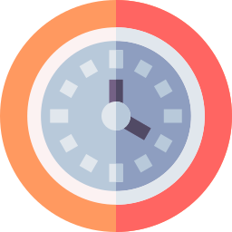 Wall clock icon