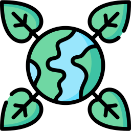 Green earth icon