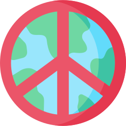 la paz mundial icono