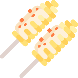 Grilled corn icon
