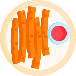 Fried nopal icon