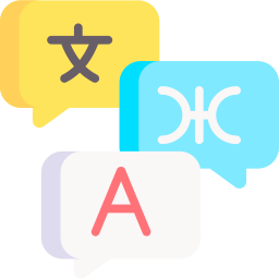 Multilingual icon