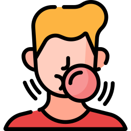 Chewing gum icon