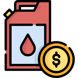 prezzo del petrolio icona