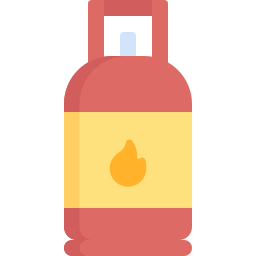 Gas cylinder icon