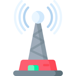 Communication tower icon