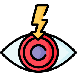 Red eyes icon