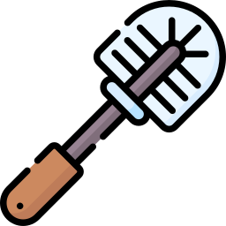 Toilet brush icon