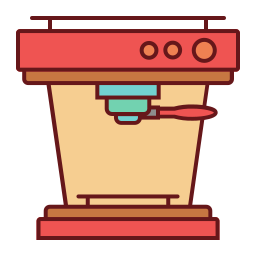 Coffee machine icon