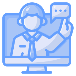 Online counseling icon